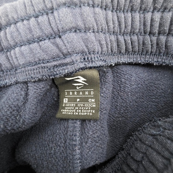 NIKE 3 BRAND JOGGER SWEATPANTS YOUTH SMALL BUNDLE OF 2 RUSSELL WILSON GRAY BLUE - Picture 12 of 12